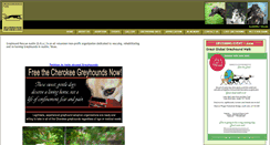 Desktop Screenshot of greyhoundrescueaustin.com